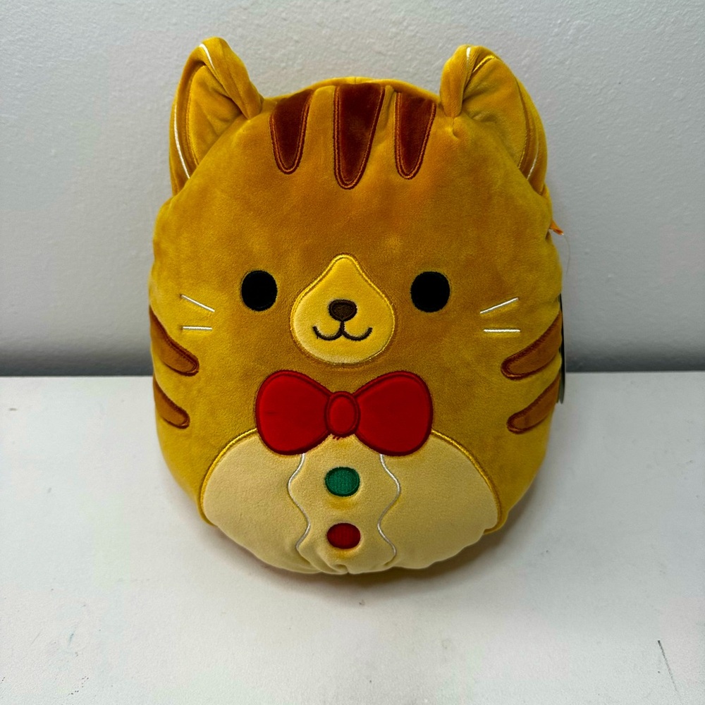 Jones Gingerbread Cat Squishmallow